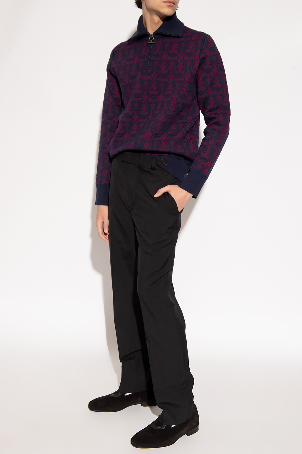 salvatore Santoro Ferragamo Patterned sweater