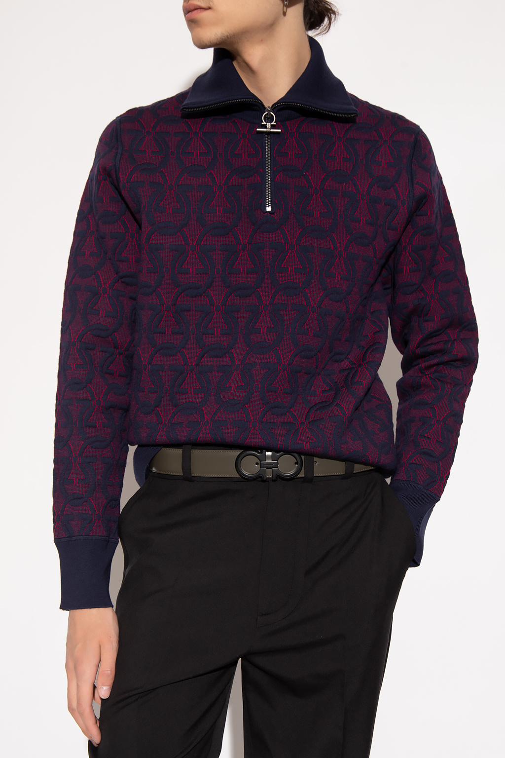 salvatore Santoro Ferragamo Patterned sweater