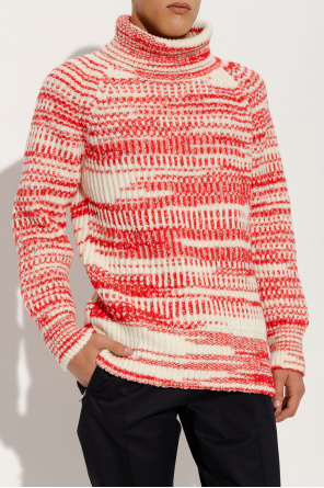 FERRAGAMO Patterned turtleneck sweater