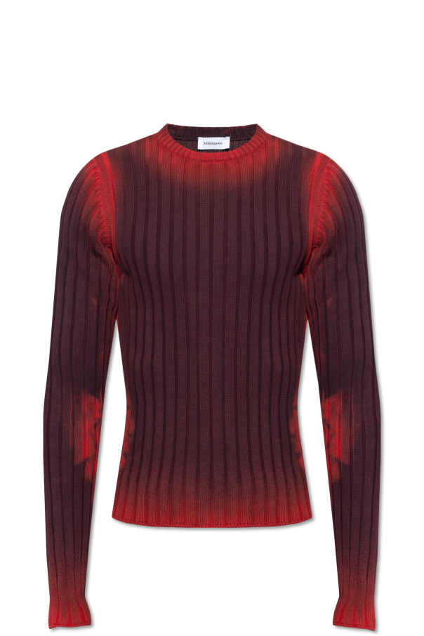 FERRAGAMO Bawełniany sweter