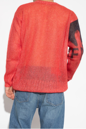 FERRAGAMO Sweter z dekoracyjnym wzorem