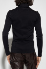 MISBHV BLACK Turtleneck top with logo