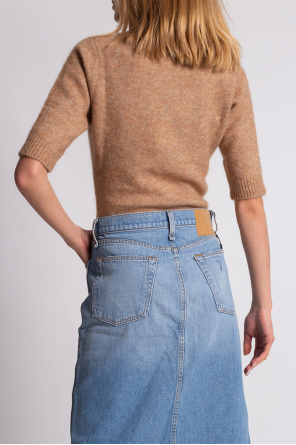 Holzweiler Sweater with Slogan-Print sleeves