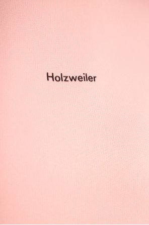 Holzweiler flame-print sleeve T-shirt