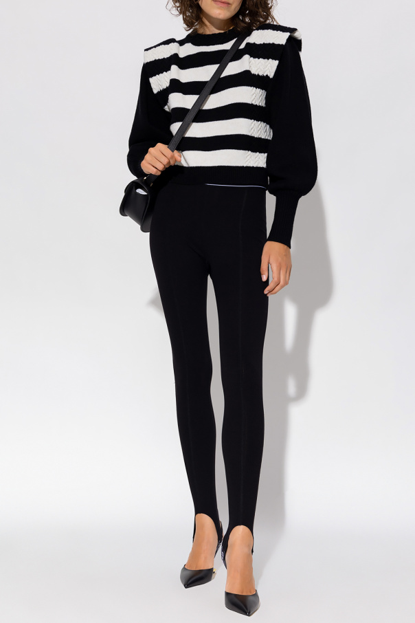 Notes Du Nord ‘Ena’ cut sweater with puff sleeves