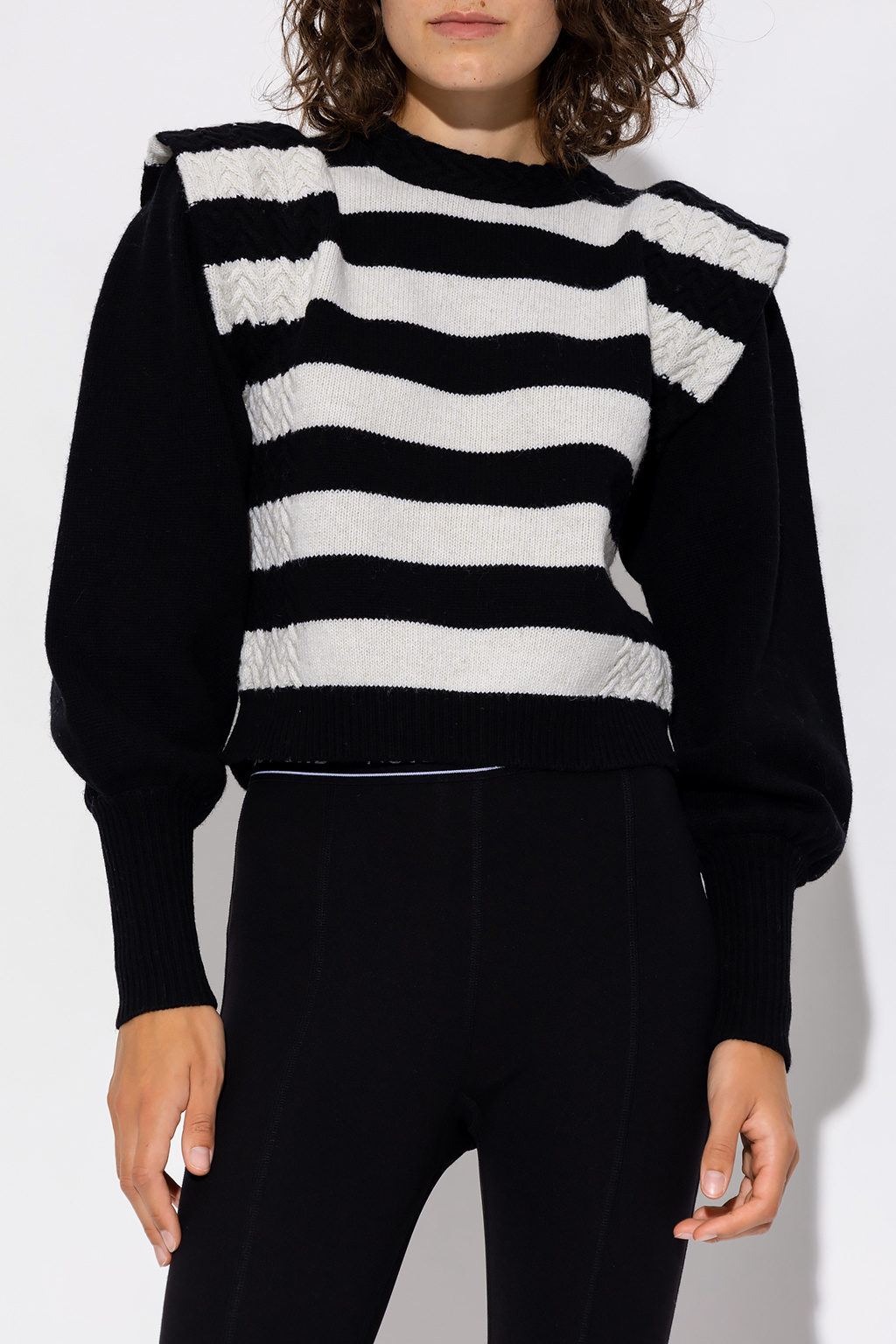 Notes Du Nord ‘Ena’ sweater Unisex with puff sleeves