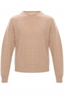 FERRAGAMO beige Knit sweater