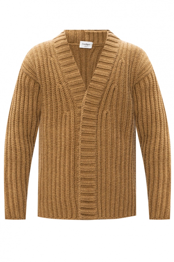 FERRAGAMO Rib-knit cardigan