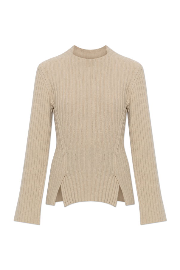 Wool sweater with double slit od Victoria Beckham