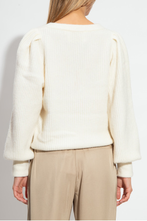 Notes Du Nord ‘Ivalu’ sweater with puff sleeves