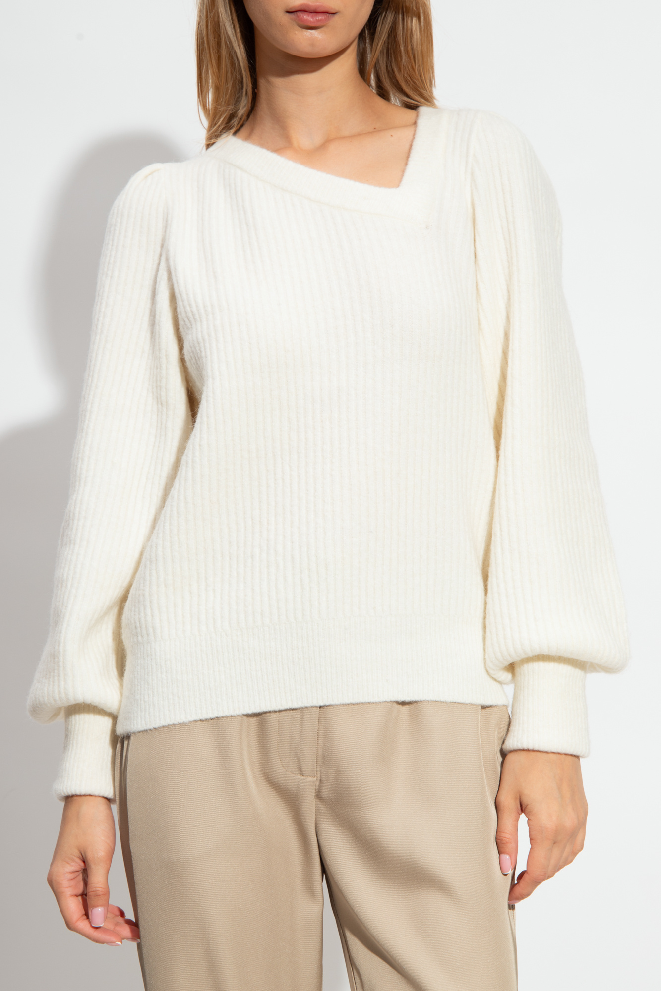 Notes Du Nord ‘Ivalu’ sweater with puff sleeves