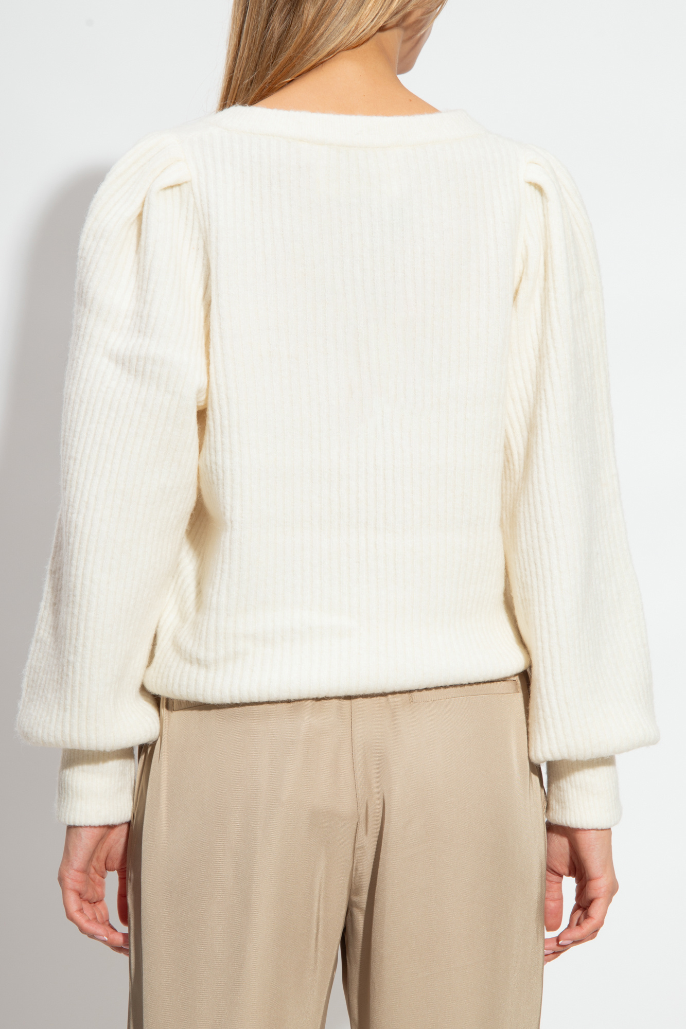 Notes Du Nord ‘Ivalu’ sweater with puff sleeves