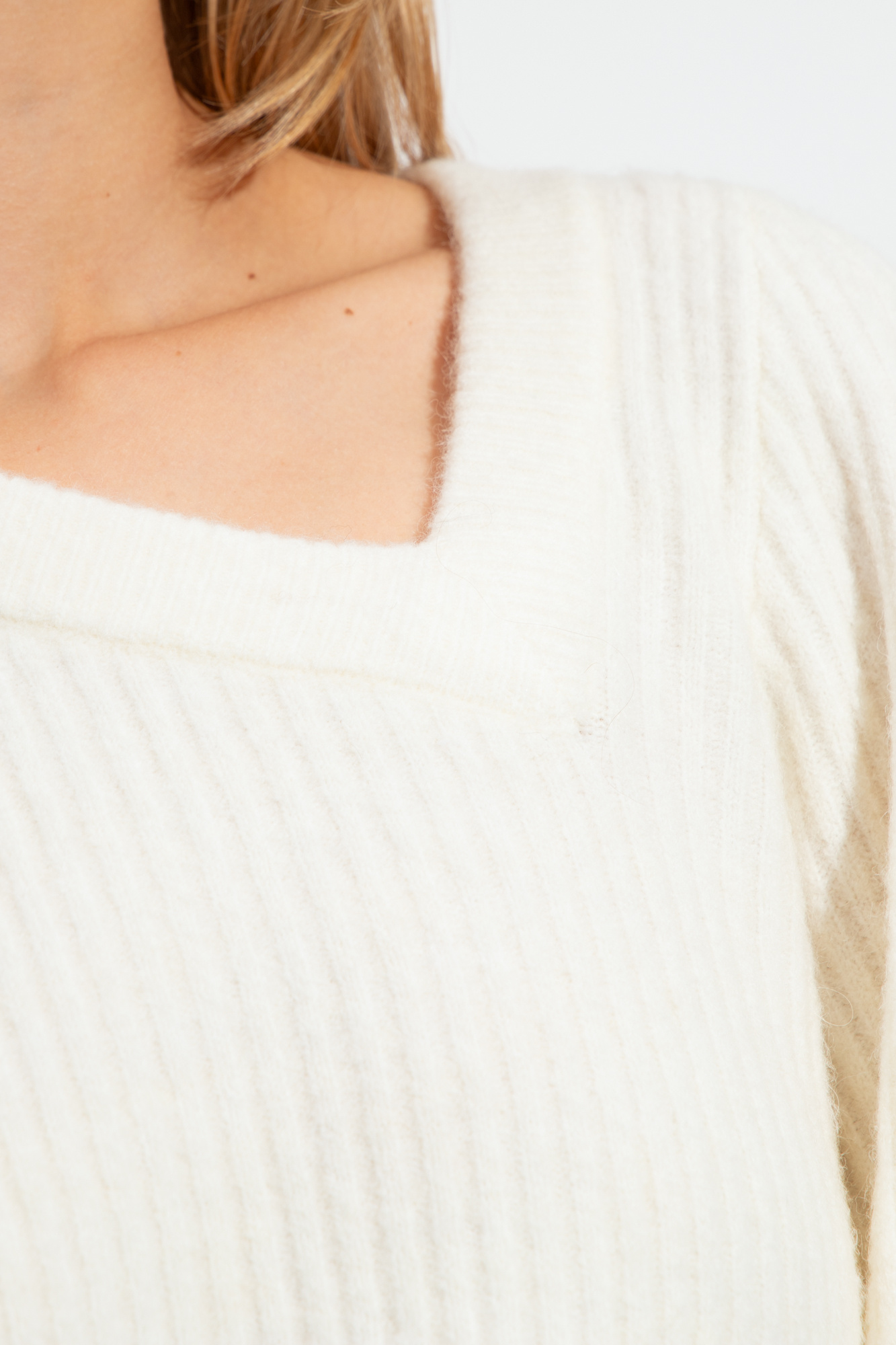 Notes Du Nord ‘Ivalu’ sweater with puff sleeves