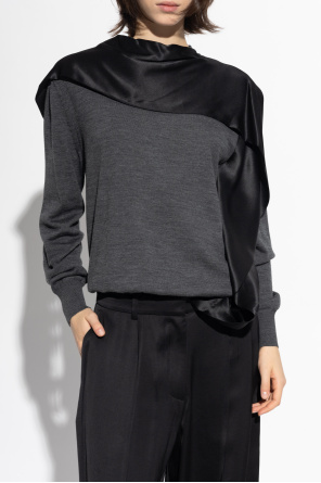 FERRAGAMO Sweater made of combined materials