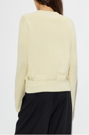 FERRAGAMO Cashmere cardigan with belt