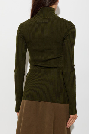 Victoria Beckham Wool top with turtleneck