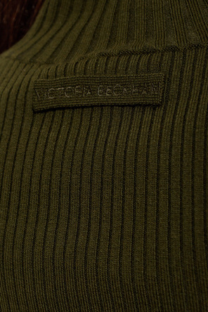 Victoria Beckham Wool top with turtleneck