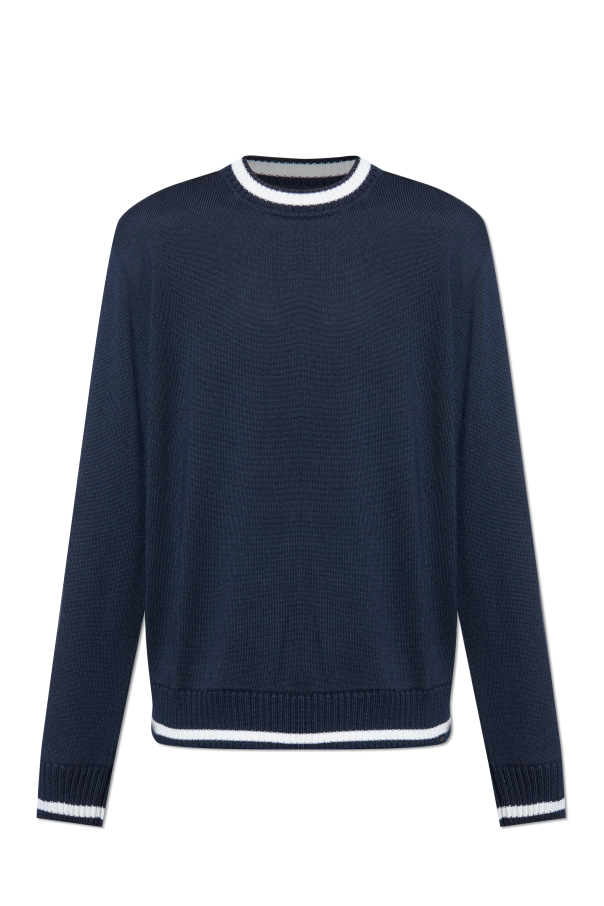 Wool sweater with a crew neck od Paul & Shark