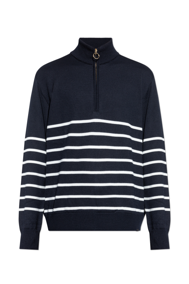 Sweater with a zip neckline od Paul & Shark
