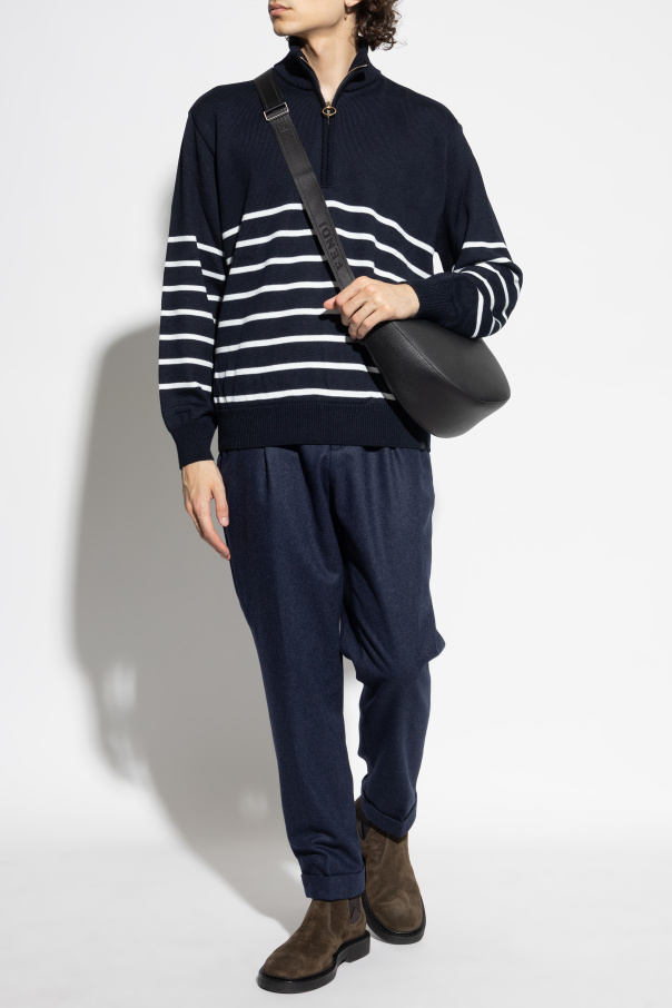 Paul & Shark Pullover mit Reißverschluss am Ausschnitt