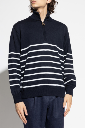 Paul & Shark Pullover mit Reißverschluss am Ausschnitt