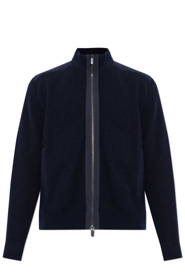 Cardigan with quilted back od Paul & Shark