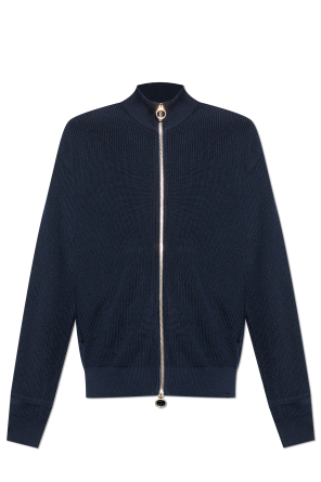 Zip-up cardigan