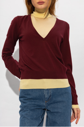Tory Burch ‘Mock’ two-layer sweater