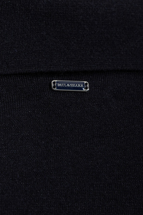 Paul & Shark Cashmere polo shirt with long sleeves