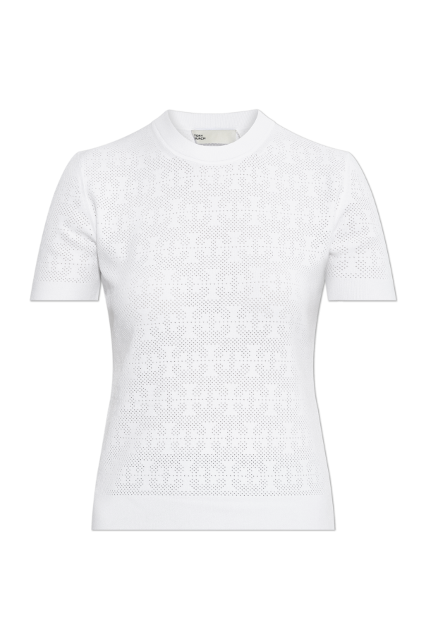 Top with a round neckline, zdjęcie 1 Top with a round neckline od Tory Burch