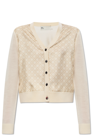 Cardigan with monogram