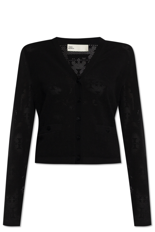 Tory Burch Kardigan z logo