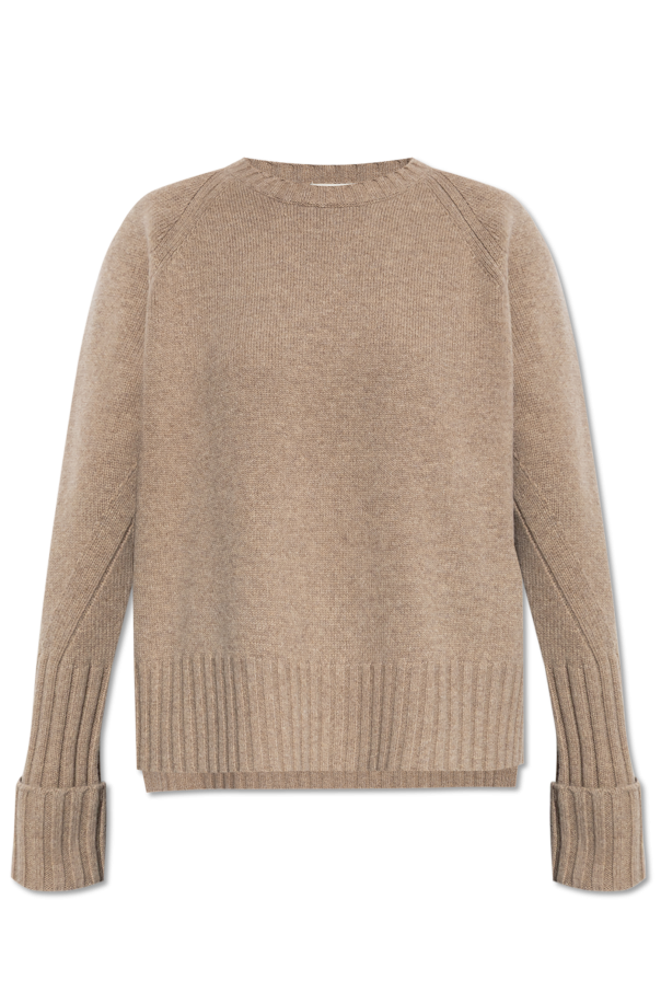 Wool sweater with a crew neck od Tory Burch