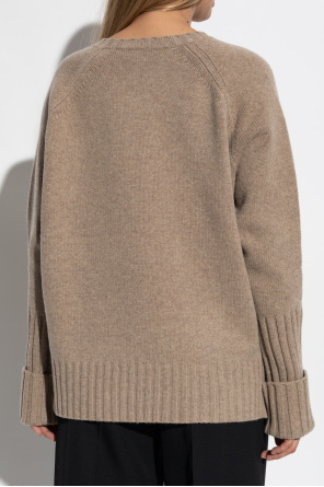 Tory Burch Jersey de lana con cuello redondo