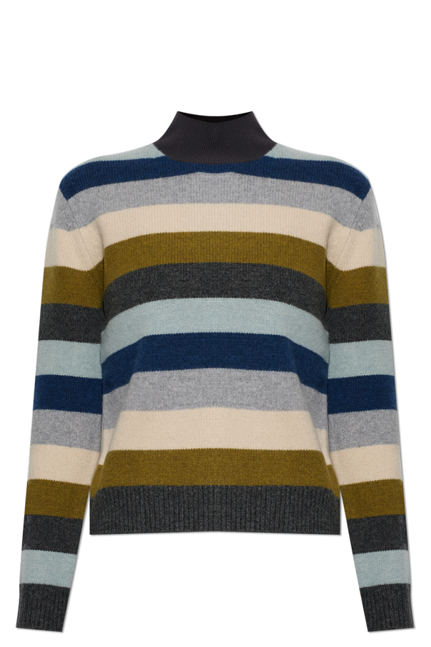 Wool sweater with a stand-up collar od Tory Burch