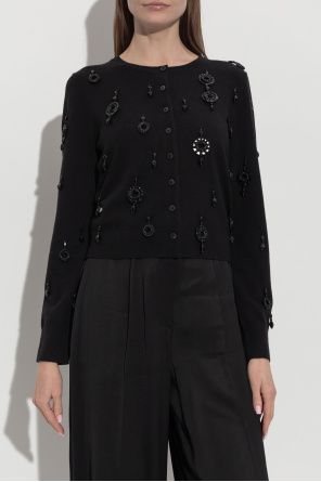 Tory Burch Cardigan mit glänzenden Paillettenbesätzen