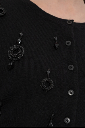 Tory Burch Cardigan mit glänzenden Paillettenbesätzen