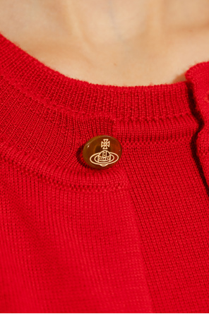 Vivienne Westwood Wool cardigan with logo