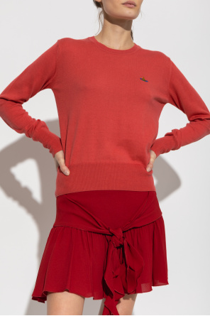 Vivienne Westwood vermelho sweater with logo