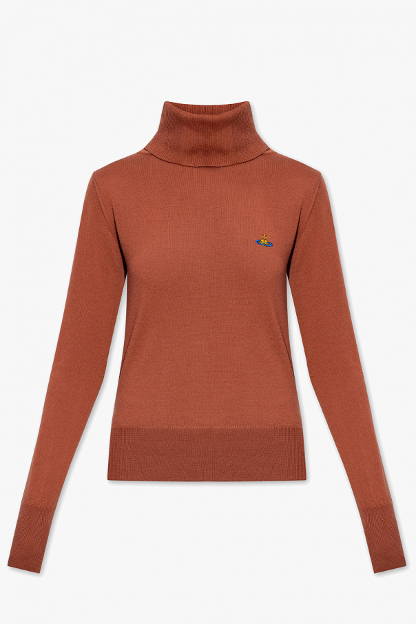 Vivienne Westwood ‘Giulia’ turtleneck sweater with logo
