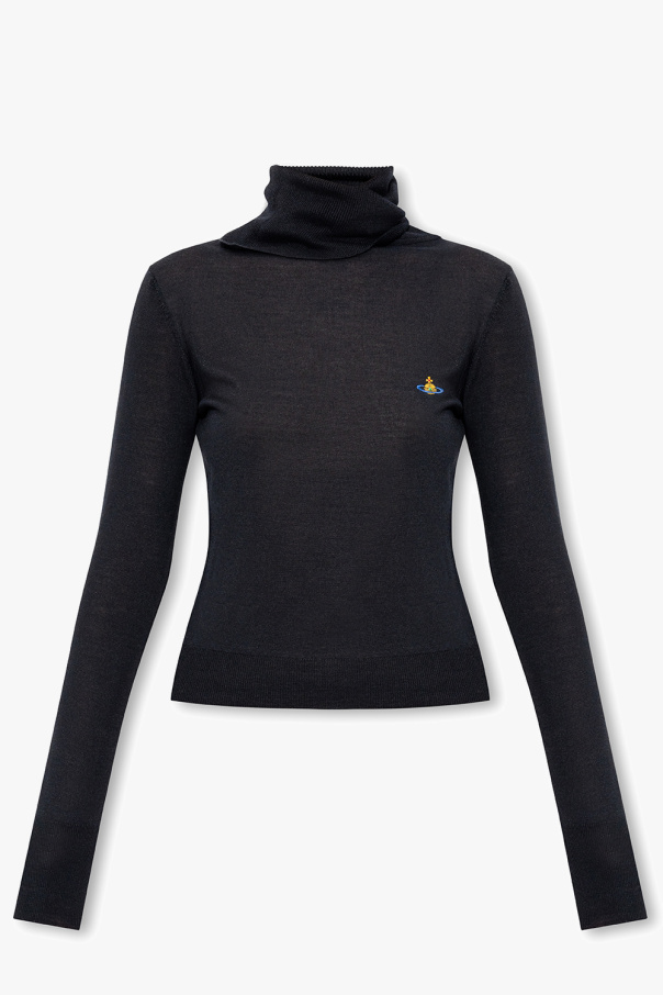 Vivienne Westwood Calvin Klein text reverse chest logo t-shirt in grey