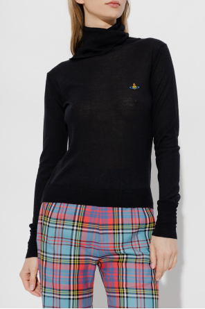 Vivienne Westwood Turtleneck sweater with logo