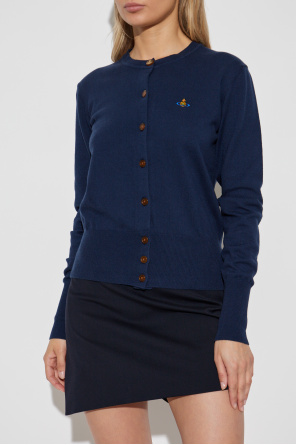 Vivienne Westwood Cardigan finished with cashmere