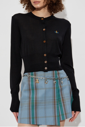 Vivienne Westwood Cardigan mit Logo