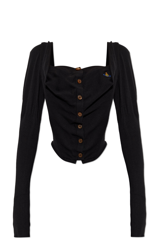 Cardigan with corset 