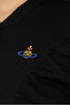 Vivienne Westwood Wełniany kardigan z krótkim rękawem