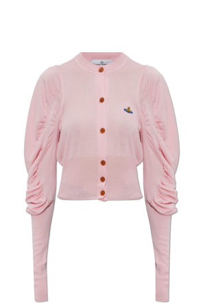 Kardigan z szerokimi rękawami