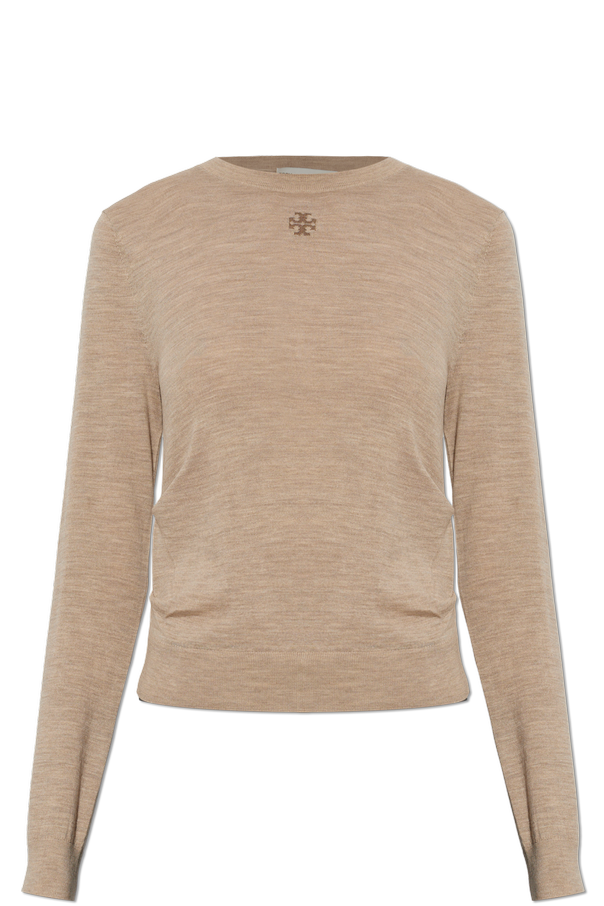 Wool sweater with logo od Tory Burch