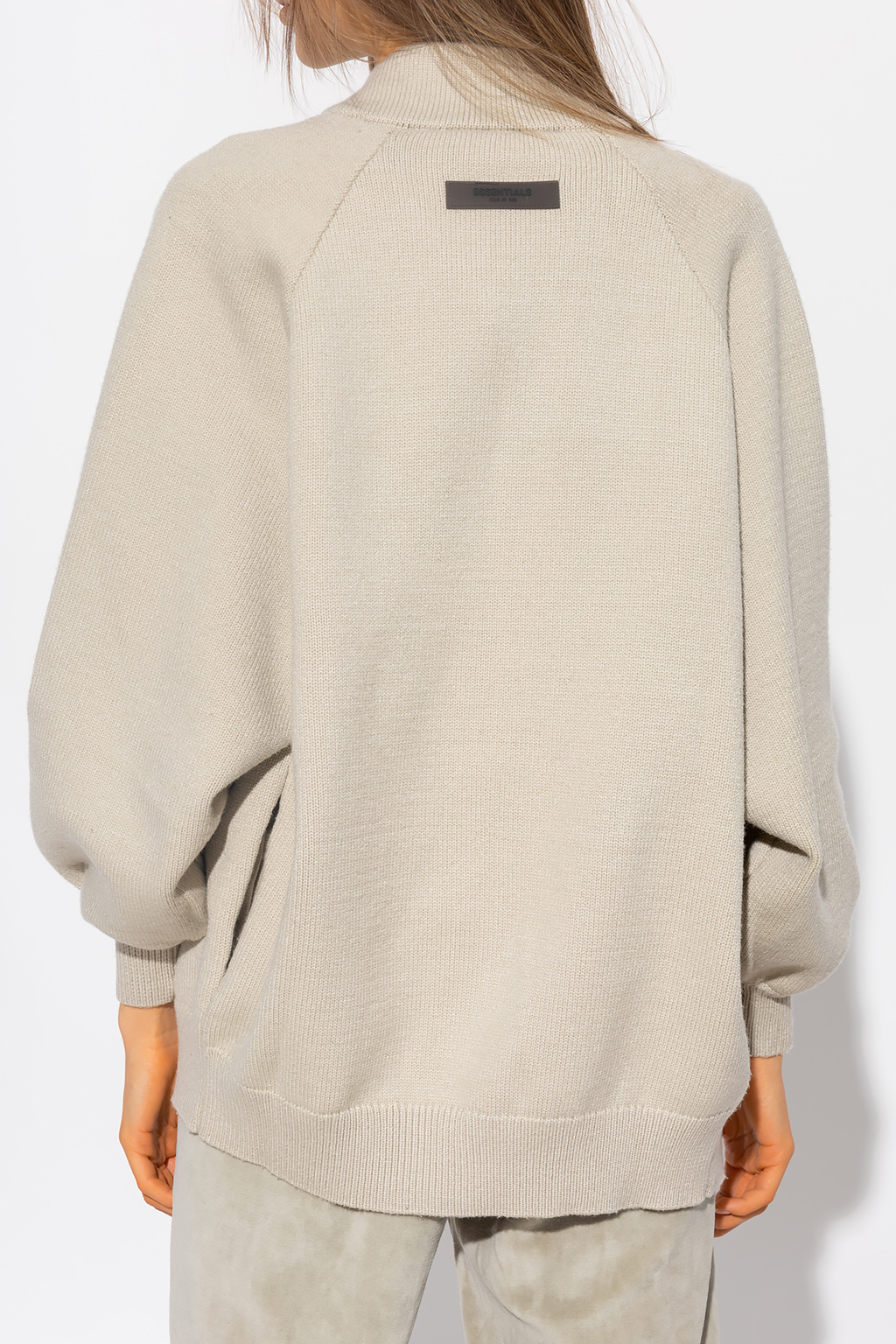 Derbe Pullover 'Nantucket' cognac Cardigan with logo