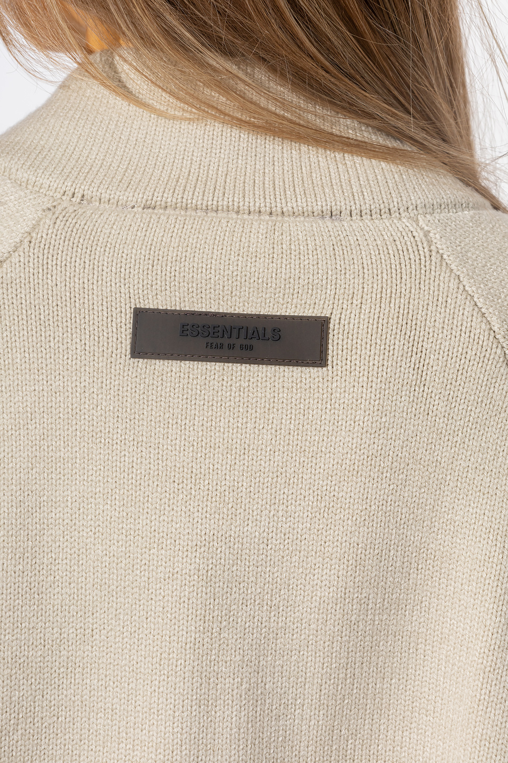 Derbe Pullover 'Nantucket' cognac Cardigan with logo